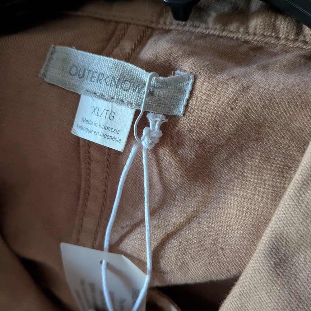 Outerknown Classic Tan Jumpsuit - Picture 3 of 13